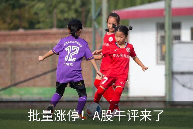 批量涨停！A股午评来了