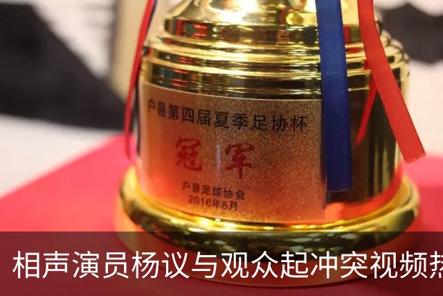 相声演员杨议与观众起冲突视频热传，杨议称是误会并向对方道歉，演出继续