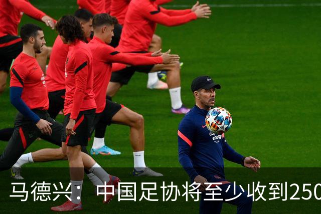 马德兴：中国足协将至少收到250万美元用于女足备战明年世界杯